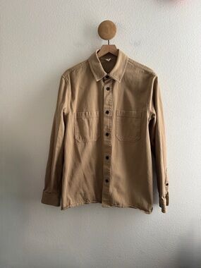 Arket Mens Overshirt Heavyweight Button Down Shirt